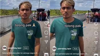 Jalan Tol Lampung - Palembang Bergelombang Parah, Pengguna Jalan Mengeluh!